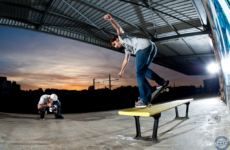 Skateboard – Sunset Bench