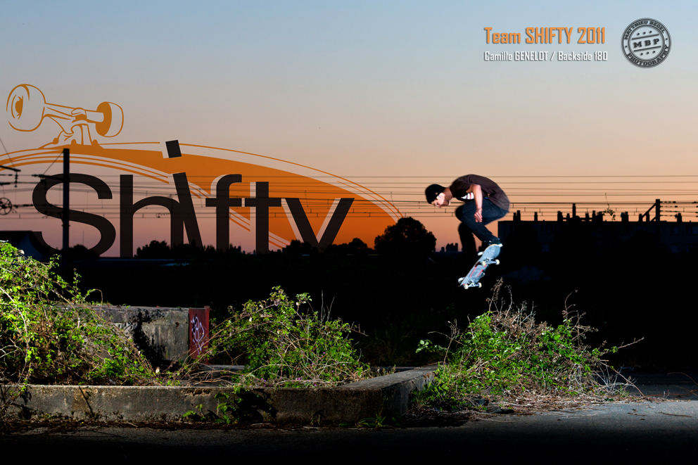 Shifty Advertising – Camille Genelot – Sunset 180 Back
