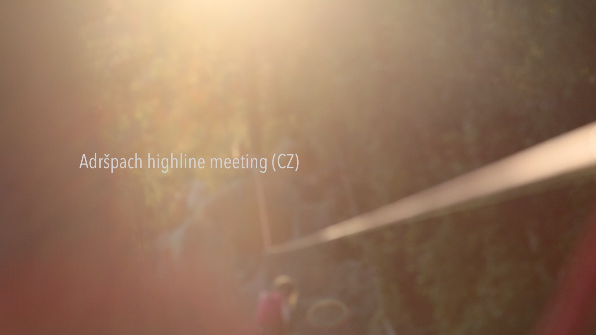 Adrspach Higline Meeting (CZ)